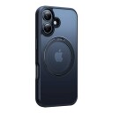 Torras Ostand Pro MagSafe-kompatibelt Mobildeksel for iPhone 16 Svart