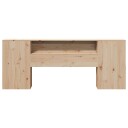 Hodegavl med oppbevaring 180 cm heltre furu
