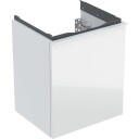 Geberit Acanto servantskap 44,6x37,9 cm hvitt glass