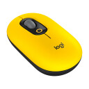 Logitech POP Mouse - Blast Yellow - Mus - Optisk - 4 - Gul