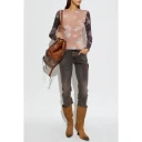 Diesel Dame Jeans Brun W24 L32,