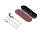 Guzzini On The Go Lunsjboks Dark Mauve Red