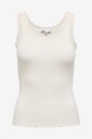 Only   Undertøystopp onlSara Sharai Lace Tank Top Jrs   Hvit