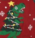 Happy Seasons The Tree-Rex Sweater Kids - Multi/patterned - 158-164