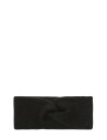 Calvin Klein Ck Fine Rib Twist Headband - Black - ONE SIZE