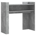  Konsollbord betonggrå 100x35x90 cm konstruert tre 848468