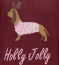 Kids Only Genser   Strikk   KogFala   Cabernet/Dog   Kids Only   5 6 år (110 116)   Genser Bordeaux Brun Rosa
