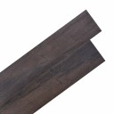  Gulvplanker 36 pcs Mørk brun 5,02 m² PVC