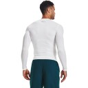 Under Armour HG Armour Comp LS White/Black M