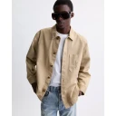 Saint Laurent Herre Skjorter Beige L,