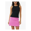 Ganni Soft Cotton Rib Tank Top   Black   L