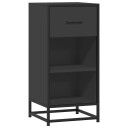  Skjenk svart 35,5x35x76 cm konstruert tre og metall 8721102840135