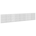 vidaXL Gabion med 3,5 mm Tråd og 5x5 cm Nett 800x20x150 cm