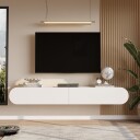 Lumina TV benk 180x29,5x31,6 cm   Hvit