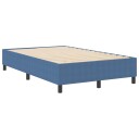  Box Spring Seng Blå 120x200 cm Cordfløyel 3337405