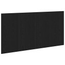 Hodegjerde i svart eik 160x1,5x80 cm Ingeniørtre