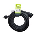 Eletra skjøteledning Ut 10 M 2,5 mm2 sort ELODEC10MIP44