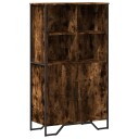  Highboard røkt eik 79,5x35,5x137,5 cm konstruert tre 8721102834752
