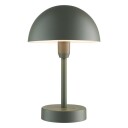 Ellen To-Go oppladbar bordlampe IP44 Oliven grønn