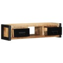  TV-benk 100x30x25 cm grovt heltre mangotre 8721158339706