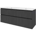 Sanibell Proline møbelpakke 141x46 cm sort eik