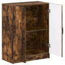 vidaXL Baderom Oppbevaringsskap UTRECHT Røkt Eik 59,5 x 31 x 77 cm