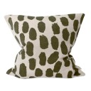 Fine Little Day Dots putetrekk 48x48 cm Beige-olivengrønn