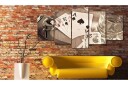 Bilde Poker Night Sepia 200x100 Artgeist sp. z o. o.