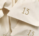 Ferm Living Adventskalender stoff offhvite