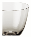 Holmegaard Flow glass p? fot 35 cl Smoke