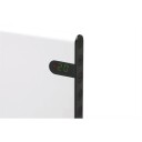 Glamox H30 panelovn med termostat 800W/230V hvit 12 m²
