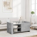  Salongbord betonggrå 100x50x50 cm konstruert tre 848363