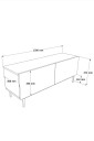 Hanah Home   Tv Stativ Coastino   Beige