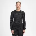 Aclima  Warmwool Crewneck Dame, 422 Black Motion, S