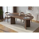 Dano Spisebord Oval 200 cm - Valnøtt