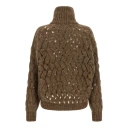 Brunello Cucinelli Dame Strikkevarer Brun L,