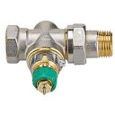 Danfoss RA-DV 3/8" Dynamisk Radiatorventil med Trykregulator - Straight Flow