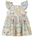 Stella McCartney Kids Kjole m. Bloomers   Hvit/Pastel   Stella McCartney Kids   12 md   Kjole   80