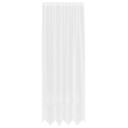  Gardiner med gardiner Hvit 500x100cm Polyester