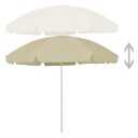 vidaXL Strandparasoll sandgul 300 cm