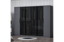 Fruitland Garderobe 274x210 cm - Antrasitt