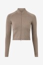 Aim'n Tracksuit jakke Shape Seamless Zip Jacket Brun