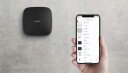 Ajax Hub 2 Plus Sentralenhet LAN WiFi LTE 2 SIM 200 Brukere Hvit