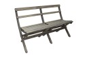 Hagebenk Larios 130 cm Grå