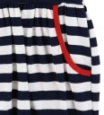 Katvig Kjole   Navy/Hvit Stripet   Katvig   8 år 128   Kjole Blå Rød