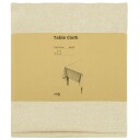 vidaXL Bordduk 5 stk. Torget Kremhvit 110 x 110 cm