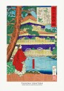 Ashikaga Yoshimitsu Admiring the Golden Pavilion 1879 Plakat Plakat / 30x40cm