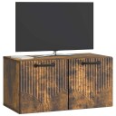 Vegghengt TV skap Røkt Eik 59,5 x 31 x 30 cm Konstruert tre