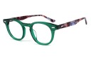 Eo Selection Runde briller Atole fra eo Selection Grønn Acetate Rund Medium