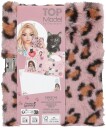 TOPModel Dagbok Fluffy med Hjertelås Rosa